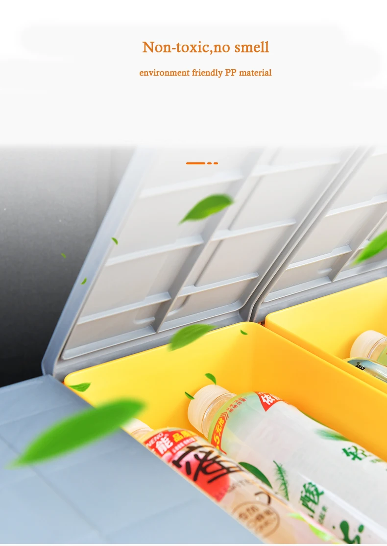 universal models wholesale foldable toys tidy collapsible car back seat rear cargo boot plastic PP  trunk storge box organizer