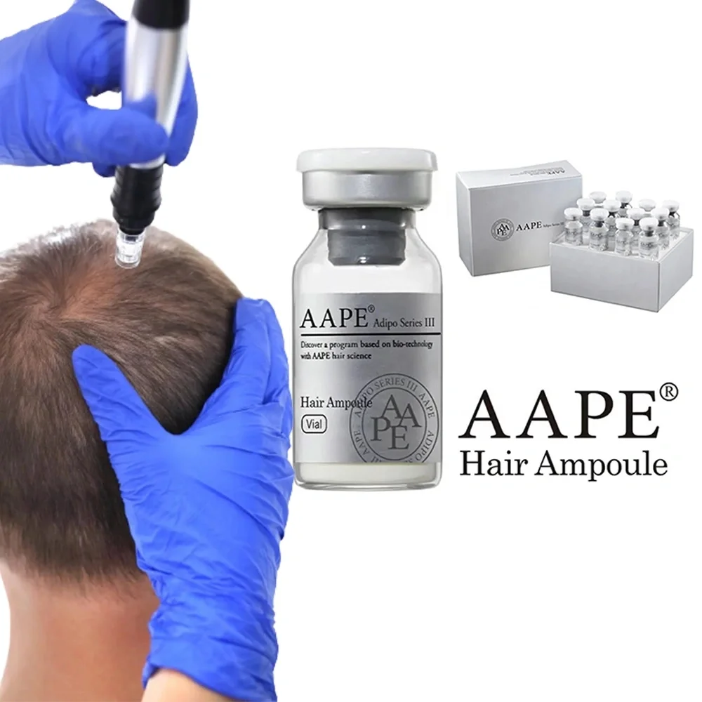 2024 New Hot selling Best selling AAPE ASCE stem cell serum supplement therapy hair growth skin anti aging for hair loss