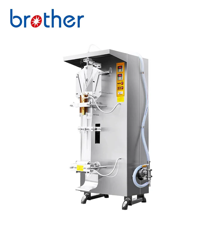 Automatic Vertical Plastic Bag Pouch Juice Water Liquid Sachet Filling Machine With Date Printing