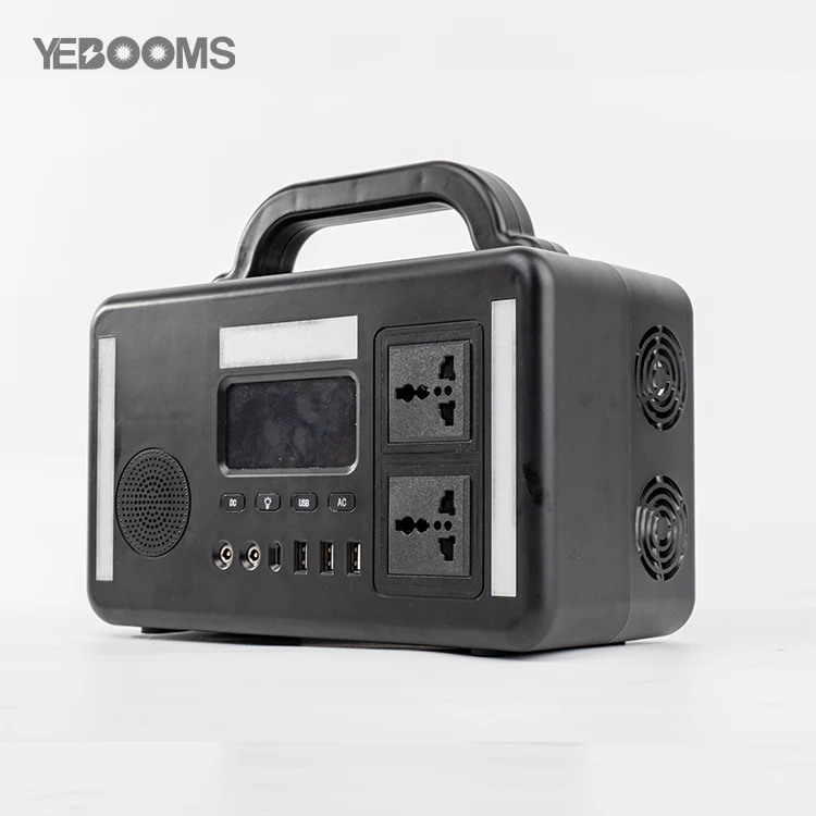300W Bluetooth Speaker Intelligent Outdoor Mobile Power Supply 60AH/3.2V Portable Type With USB and AC Output