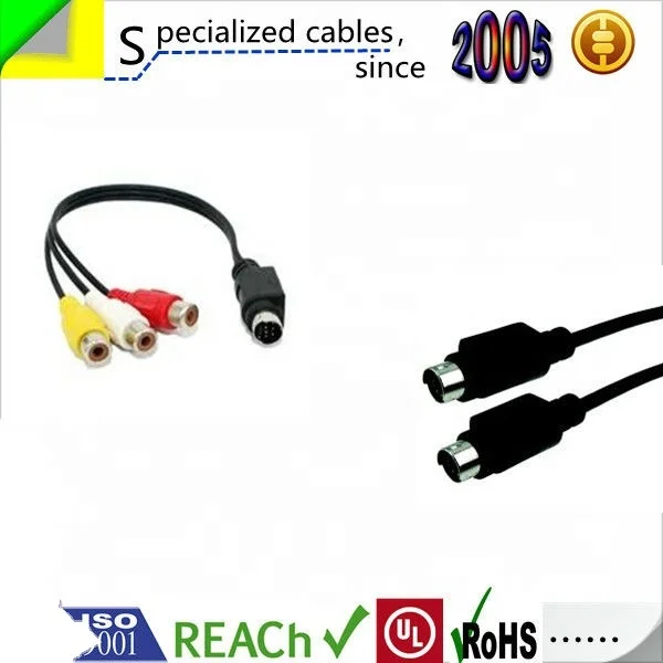 
Focus mini din cable assembly 