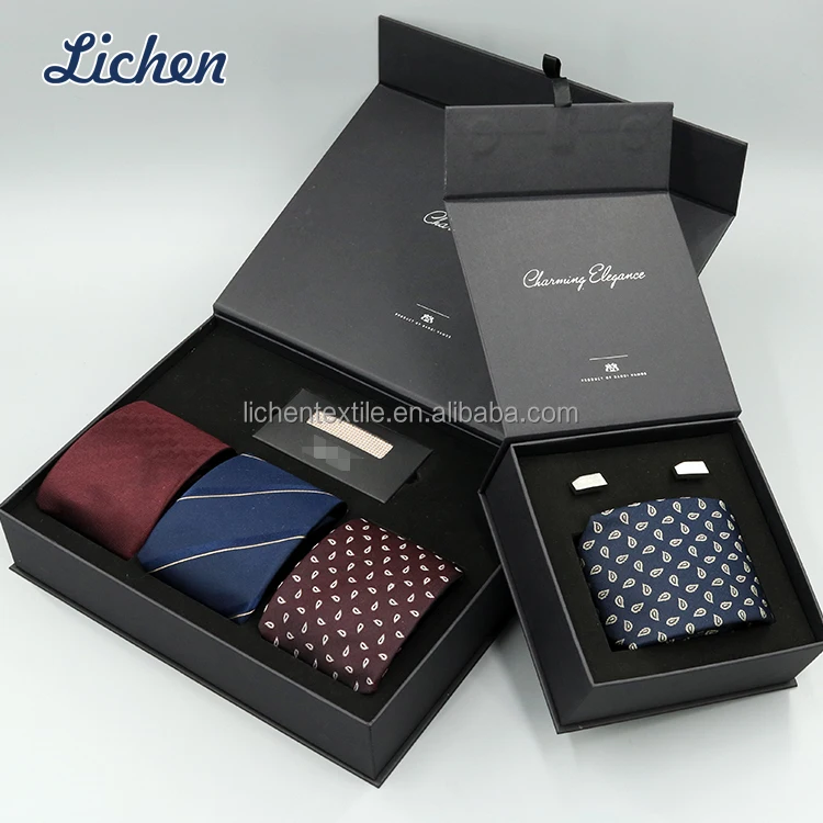 100% Мужской Жаккардовый тканый шелковый галстук для деловых работников