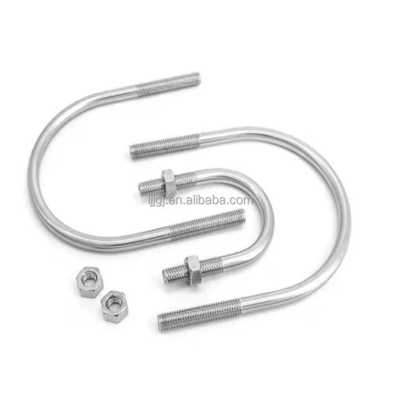 HBLJ M4 M5 M6 stainless steel SS304 anchor bolt J hook bolt U bolt