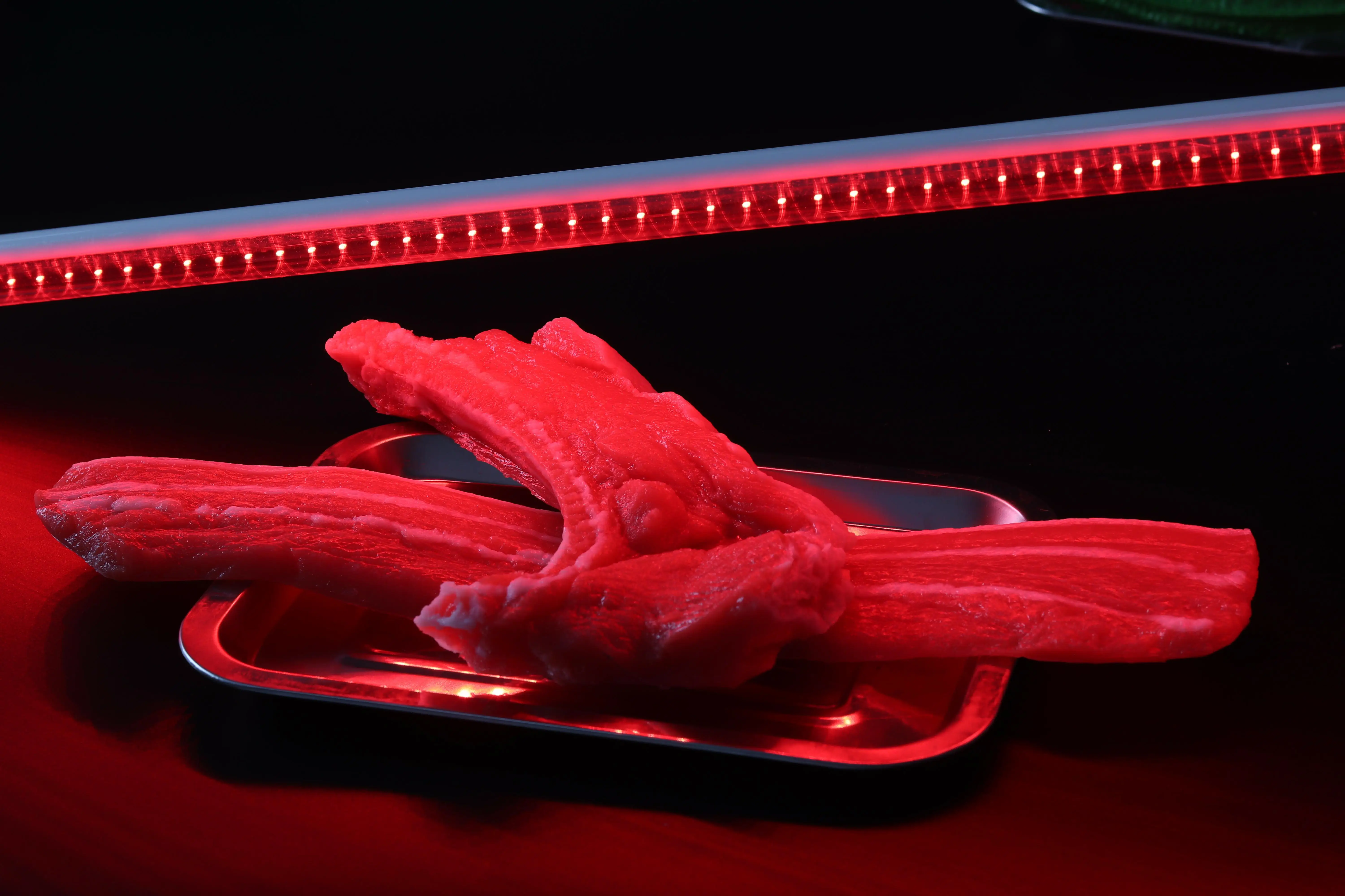 Beef Refrigerated Cabinet LED Light 1400K IP66 Waterproof Refrigerator Lamp