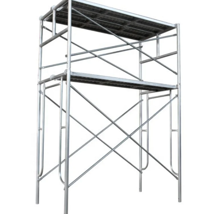 Multifunctional Strong Aluminum Scaffold Tower with Platform Sale Cover Red Sliver