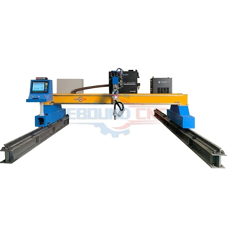 RB2060 gantry CNC bevel plasma cutting machine LGK200A with discount price