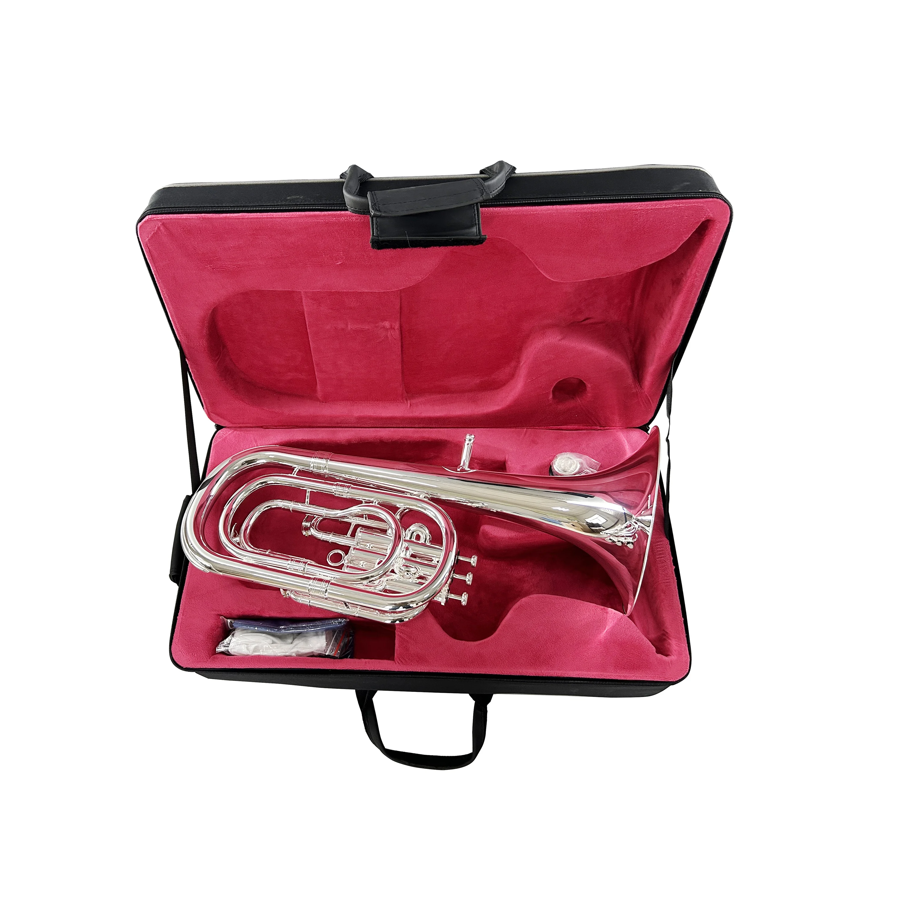 SEASOUND OEM High Quality Silver Plated Baritone Trumpet JYBT756S