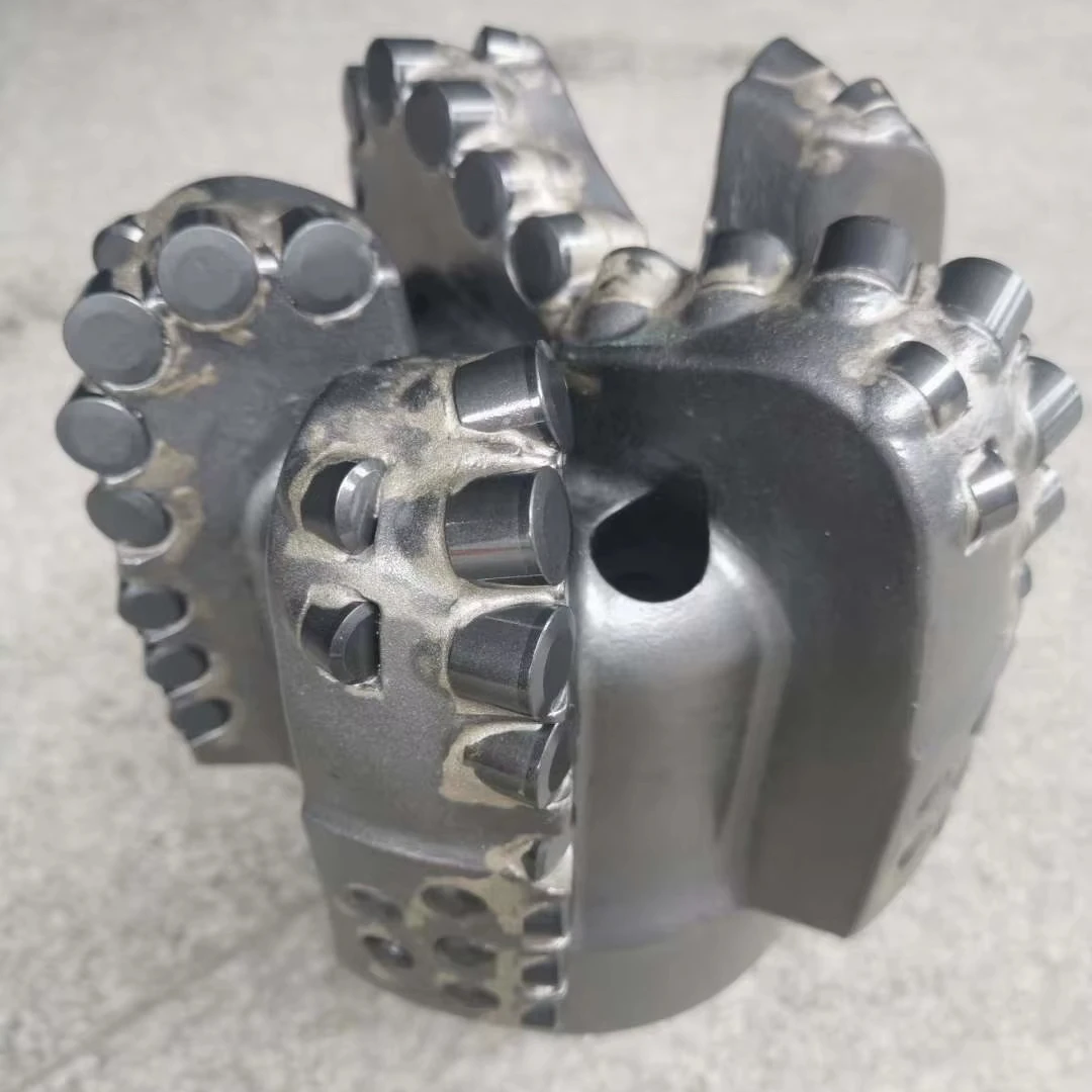 User-Friendly Five Wings Reinforced Scraper Coreless Chisel Rock Concrete PDC Bit