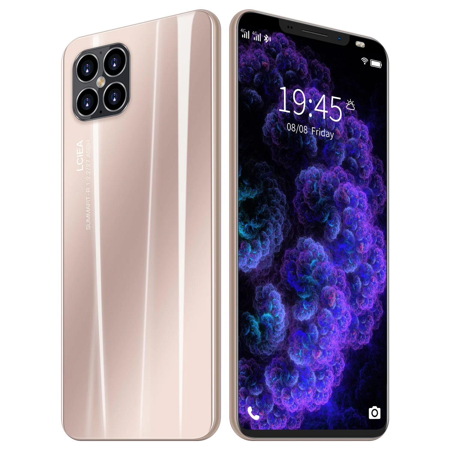  Готово к отправке IP12mini мобильный сотовый телефон 5 8 дюймов ЖК-дисплеев воды full HD на большом экране отпечатков пальцев сотовые