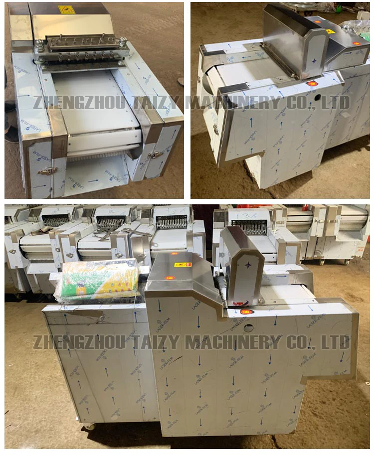 CE Approved chicken Cutter machine Fish Dicing Frozen Meat Dicer Cube cutting machine Meat Strips Cut Small Meat cutting machine