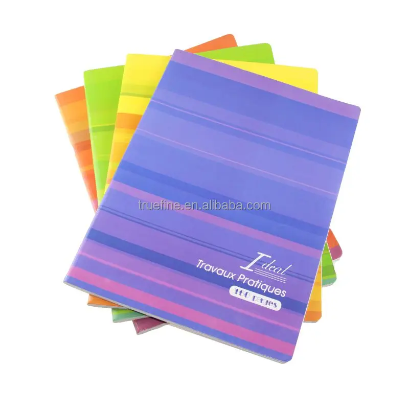 West Africa Free Sample Wholesale French Line Exercise notebook  for School Student