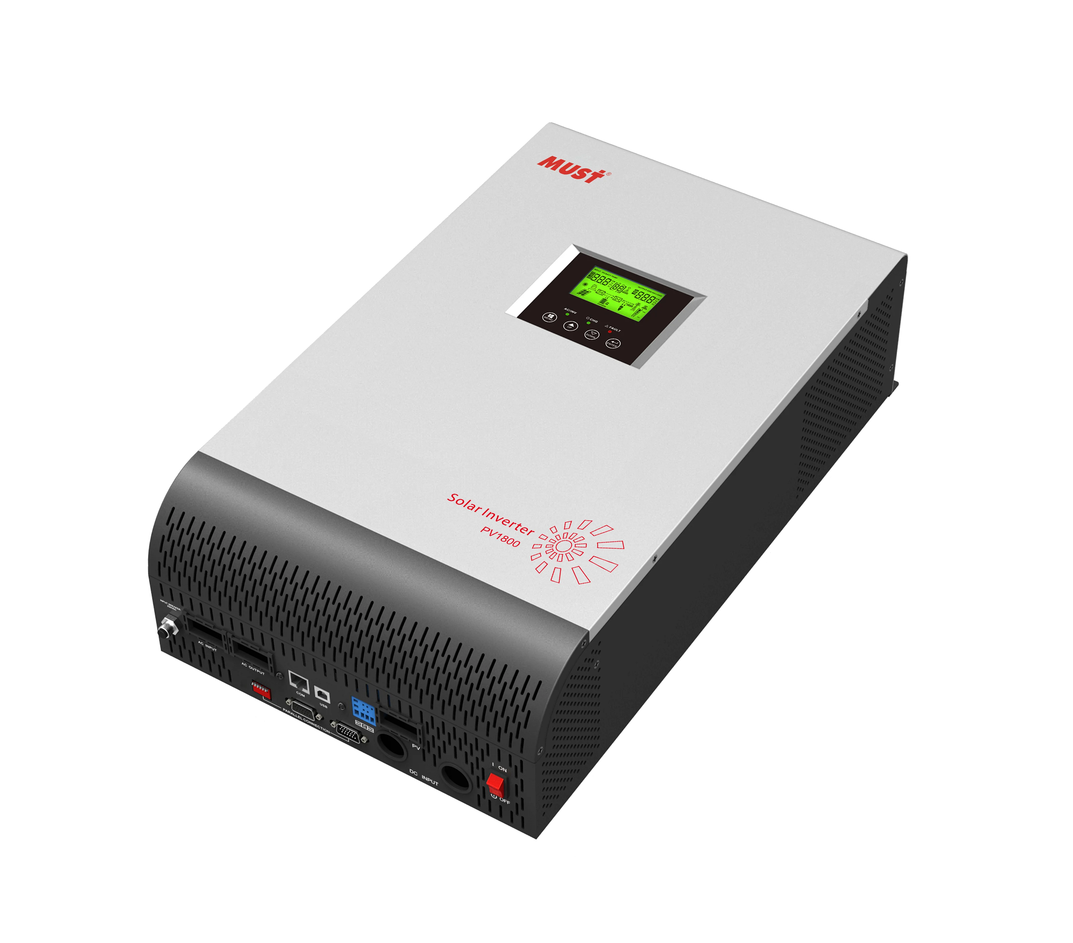 PV1800 VPK Hybrid modbus 4 relay module solar panel system 1500w inverter transformer solar panels