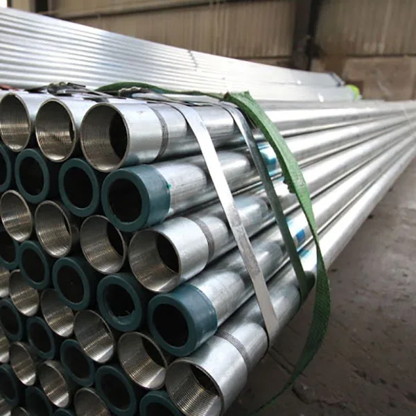 High Quality 6 Meter Galvanized Steel Pipe ASTM Standard round Tube for Welding and Cutting