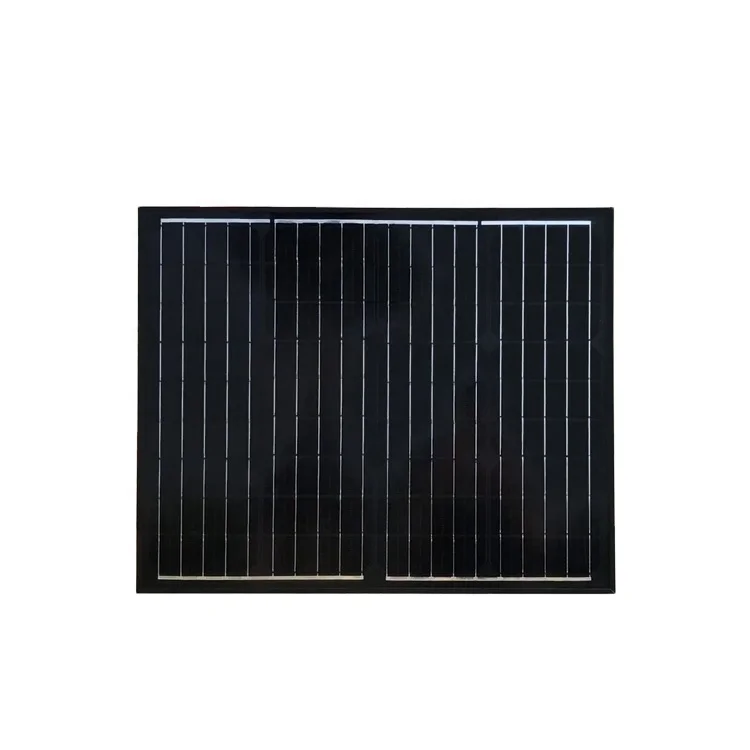 PV Module High Power Efficiency 50W Mono Solar Panels For Roof Home / Solar Bench