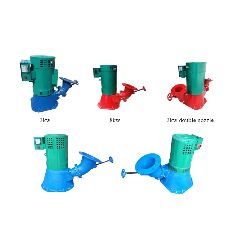 Turgo Turbine Generator 3-30KW Hydroelectric Generator Micro Hydraulic Turbine Hydro Power Generator 230V