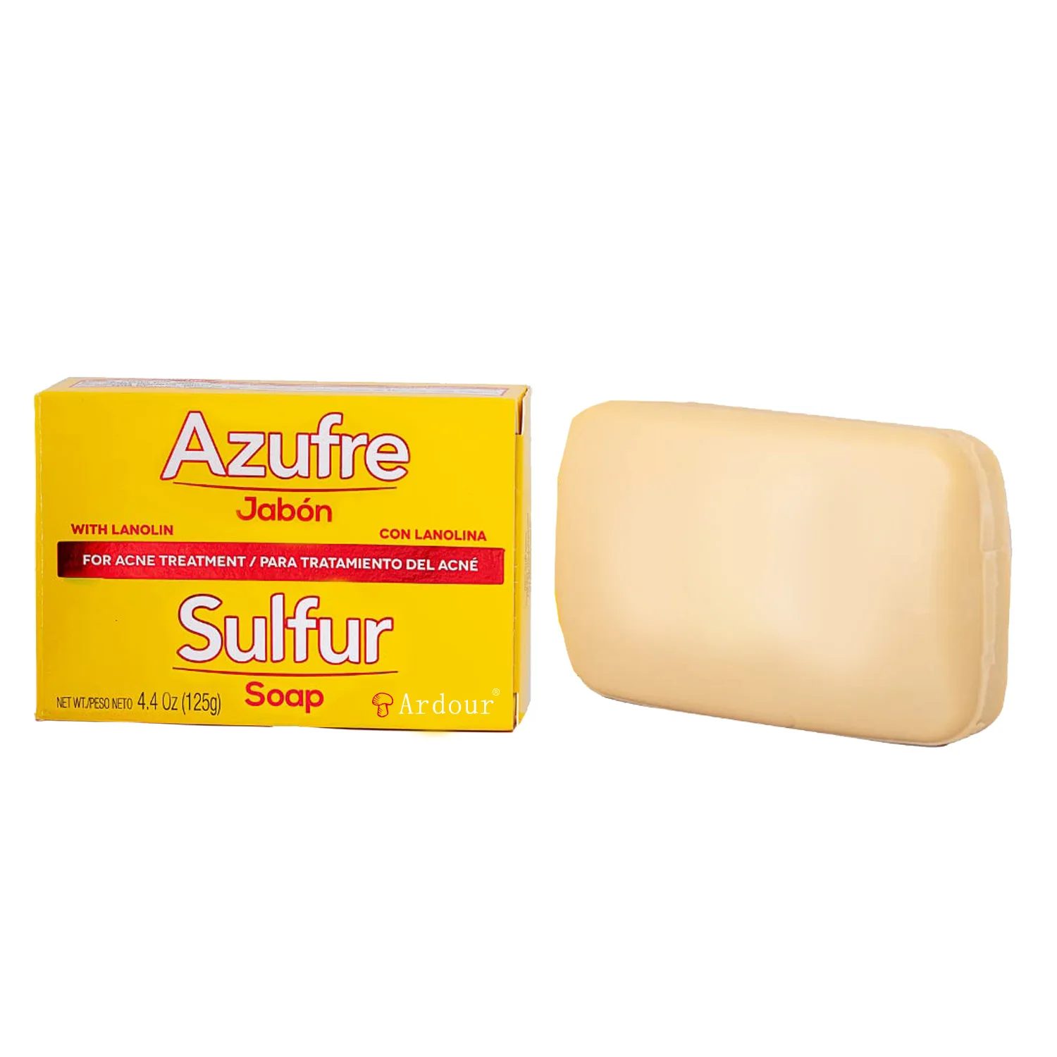 Sulfur Soap Acne Treatment Cleaner Bar Soap Helps you Reduce Oil Excess and Acne Pimples Keeps Pores Cleaner