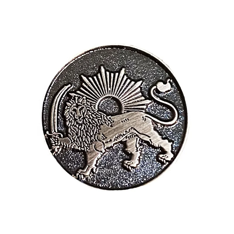 Black and white English letters Badge Custom black and white letter soft enamel tour factory lapel pins badge