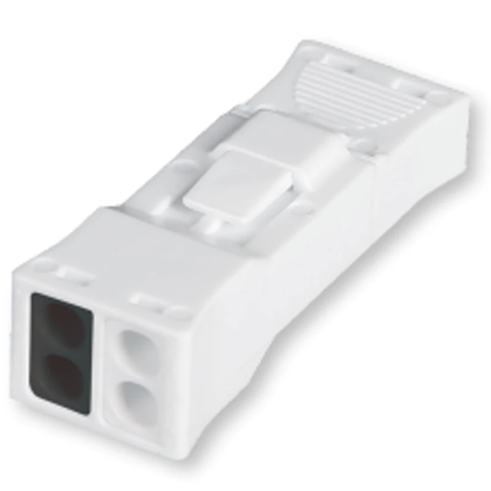 2022 New Product Ch-2 Electrical Building Led Lighting Terminal Connector Tilt Quick Coupler