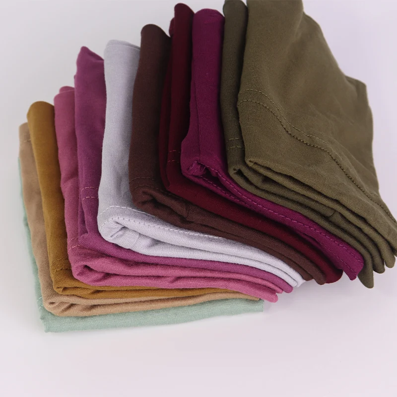 Wholesale Inner Ninja Sport Hijab Under Scarf Muslim Women Underscarf Jersey Modal Cotton Cap Hijab