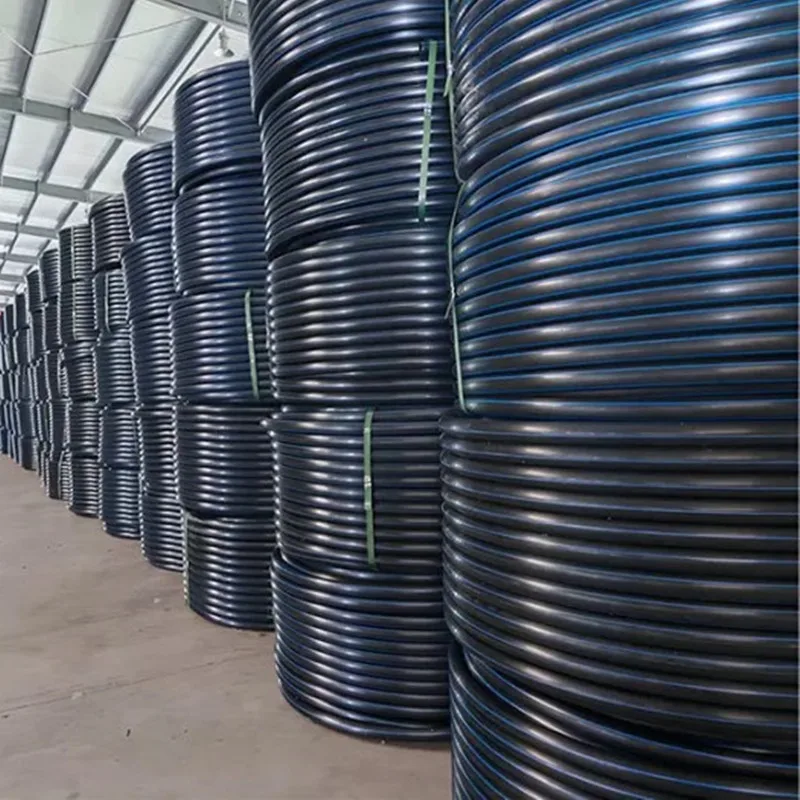 HDPE pipes DN400 500 600 Corrosion Resistant HDPE water pipes fittings for agriculture