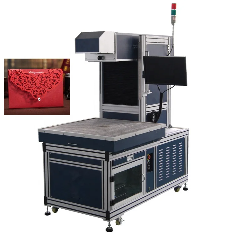 Co2 cnc laser engraving machine laser cutting machine working for wood acrylic leather glass paperboard cutting