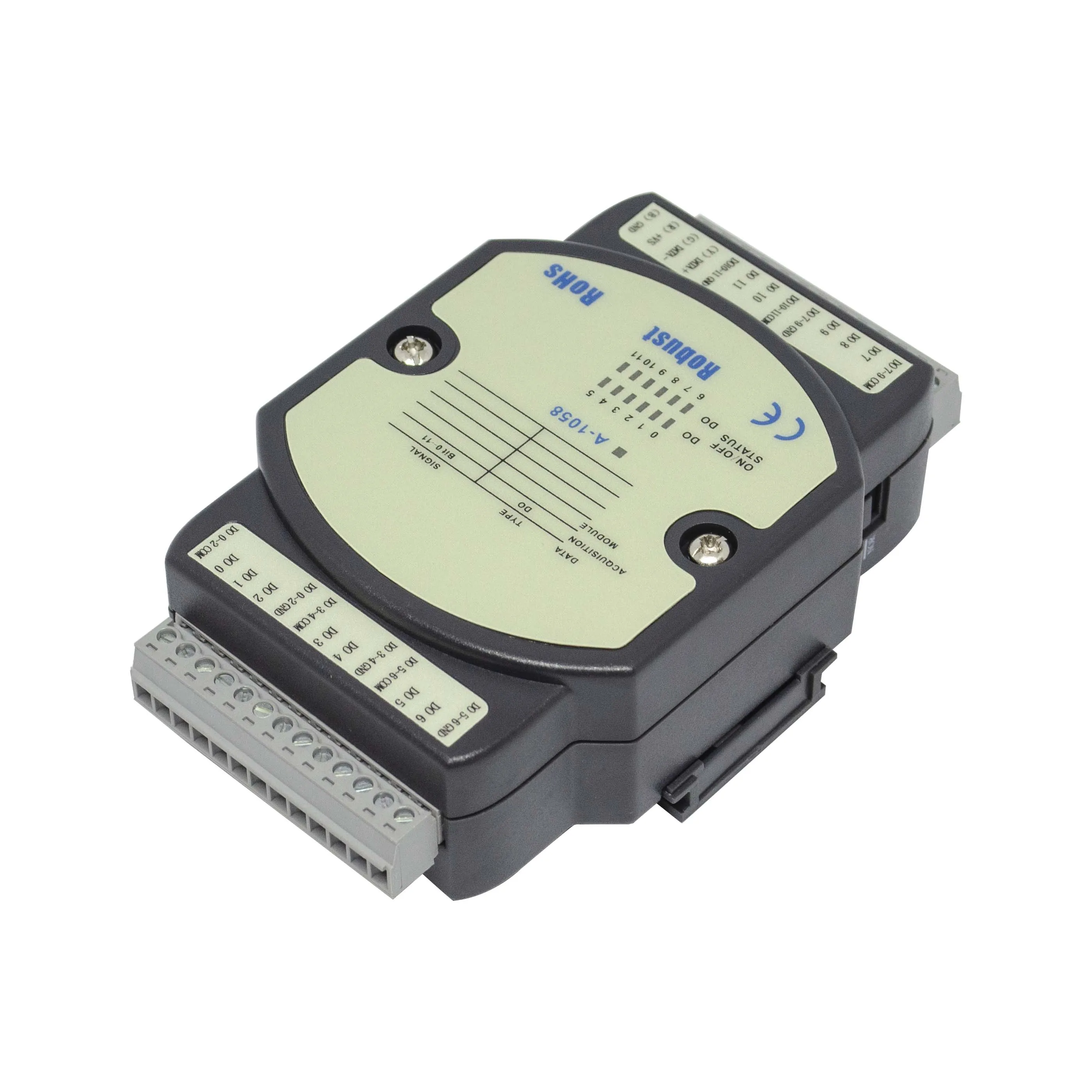 12 DO Digital output, Sink type Remote I/O Module With Modbus RTU RS-485 Port(A-1058)