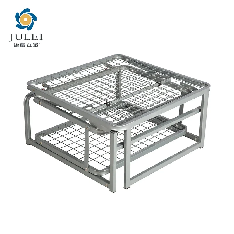 manufacturing High Quality Bedroom adjustable folding bed aluminum trailer hot sale double fabric sofa modern