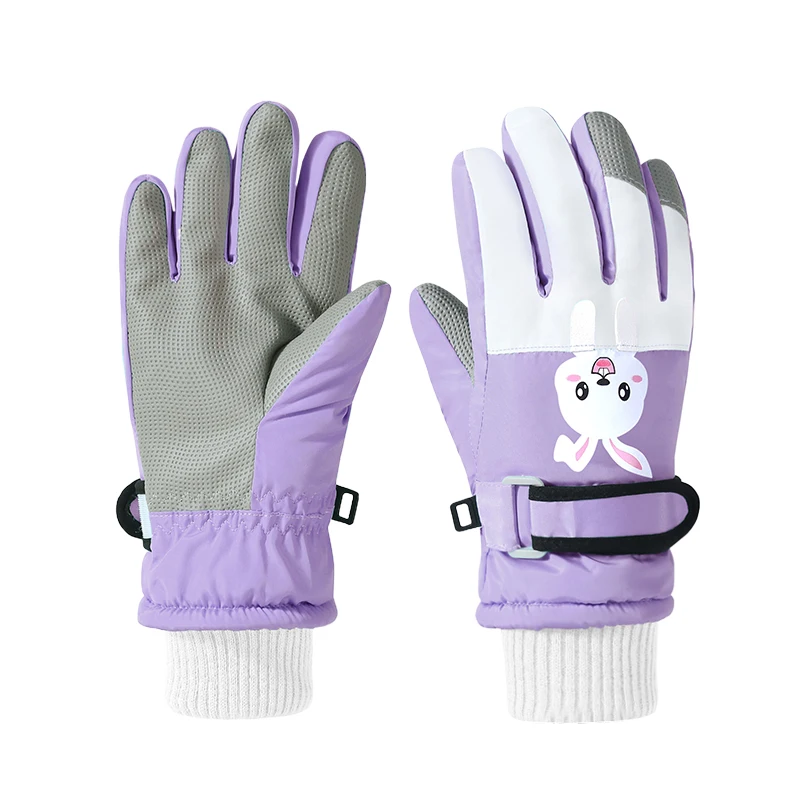 Wholesale  Skiing Sports Best Snow Skiing Gloves Waterproof Winter Warm Gloves For Kids Gift Snowboard Ski Gloves For Children