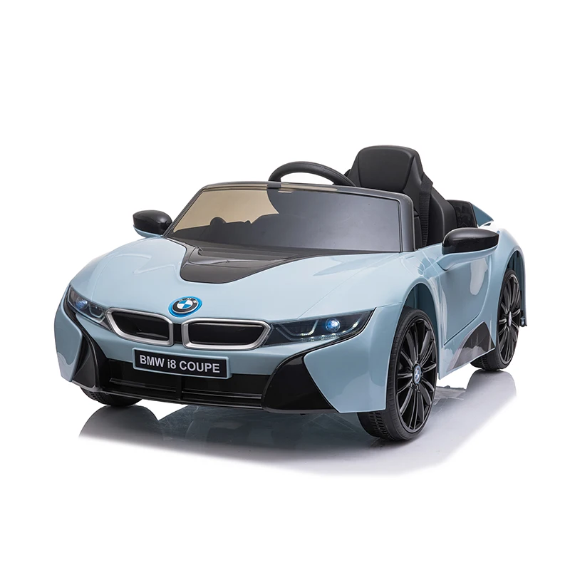 Лицензионный автомобиль BMW I8 игрушки для детей белый черный оранжевый синий