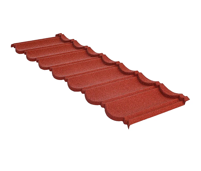 High quality and long span stone coated  metal roof  tiles,which is lighter than clay tiles