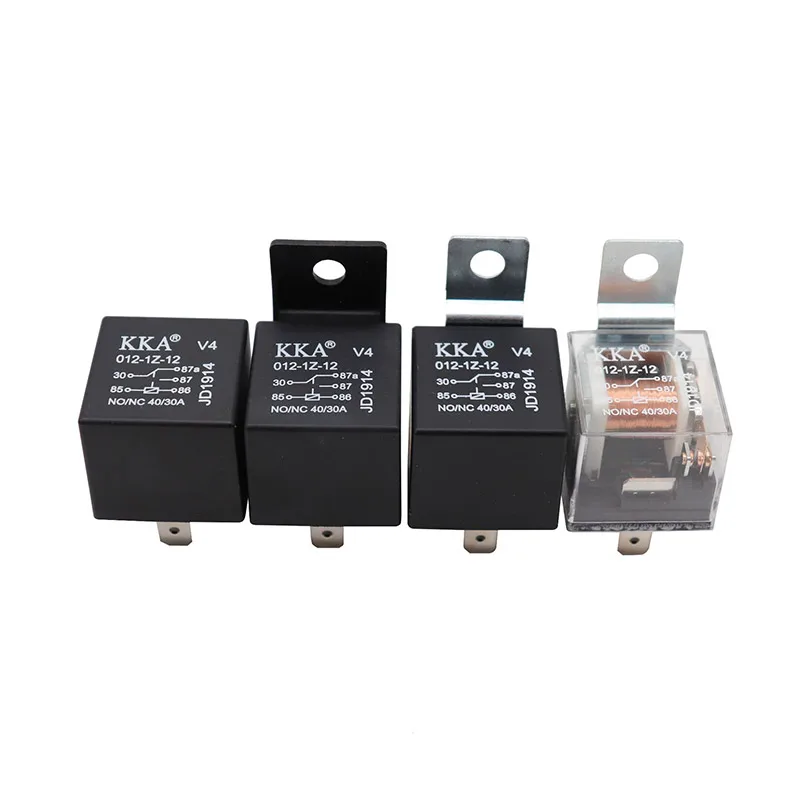 Автомобильное реле 12V 40A 4pin 5pin