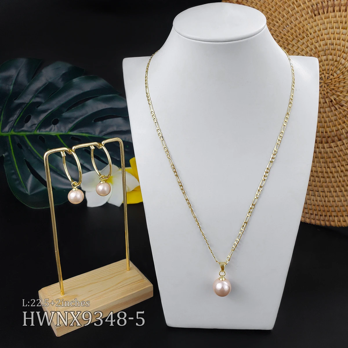 Hot Sale Hawaiian Gold 14K Jewelry Sets Fashion Party jewellery  gold jewels