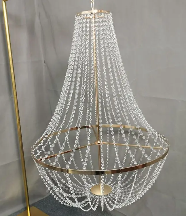 ceiling 116 Modern wedding decoration crystal chandelier for wedding