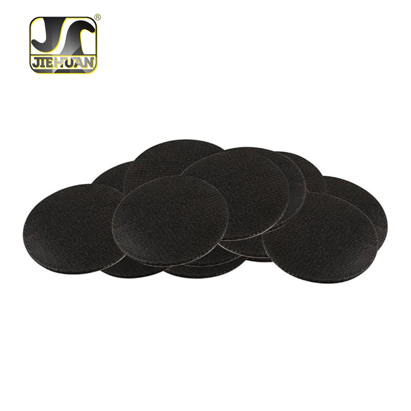 JIEHUAN Manufacturer Nylon Eco-friendly Self Adhesive Non Slip Pads Tape Strap for Bags Custom Size Custom Color 100% Nylon
