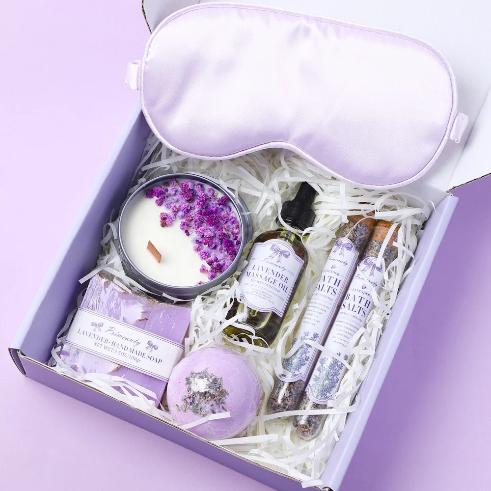christmas unique wedding guest gifts body care mothers day women luxury spa lavender girlfriend christmas valentine gift set