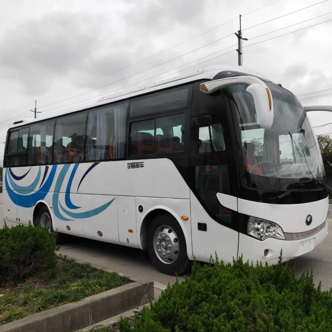 Cheap price High quality used bus used Yutong 38 seats bus with diesel engine A/C second hand small coach bus for sale