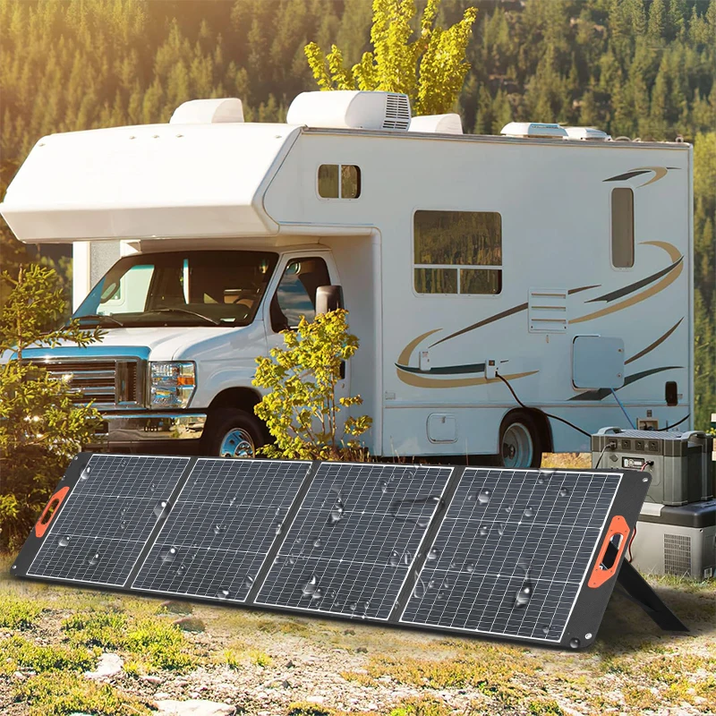 wholesale 300W Portable Polymer Aviation Material Solar Panels Waterproof Foldable Solar Charger Laptops Cell Phones Tablets