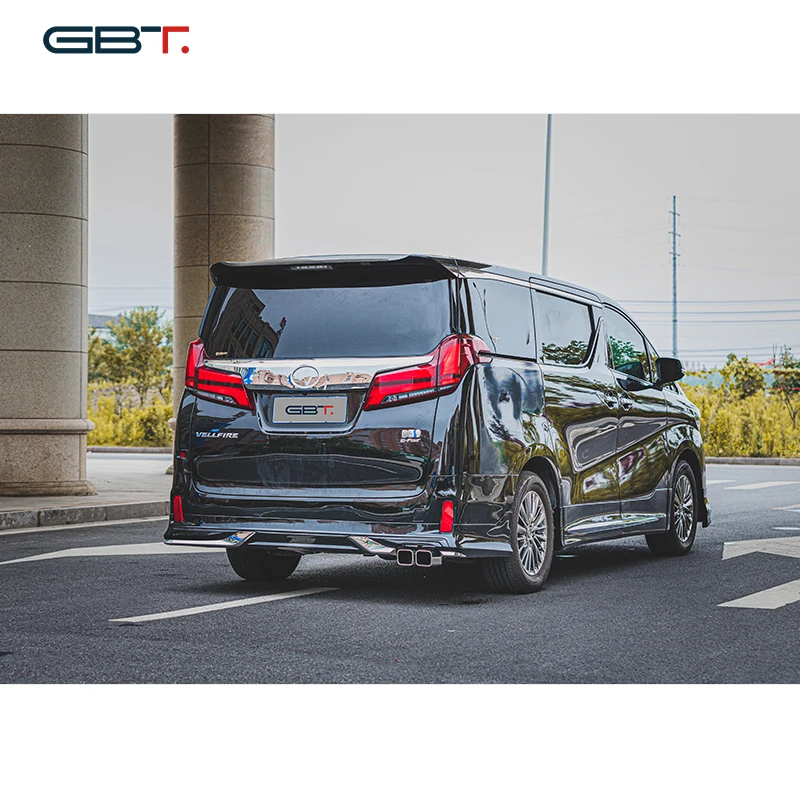 GBT upgrade kit for Toyota alphard 30 Modellista type accessories for toyota alphard parts facelift for alphard bodykit
