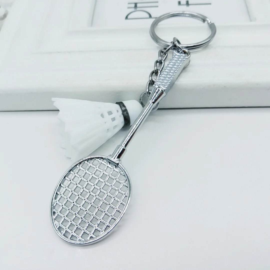 Creative New Korean Decorative Key Chain Badminton Souvenir Promotion Keychain