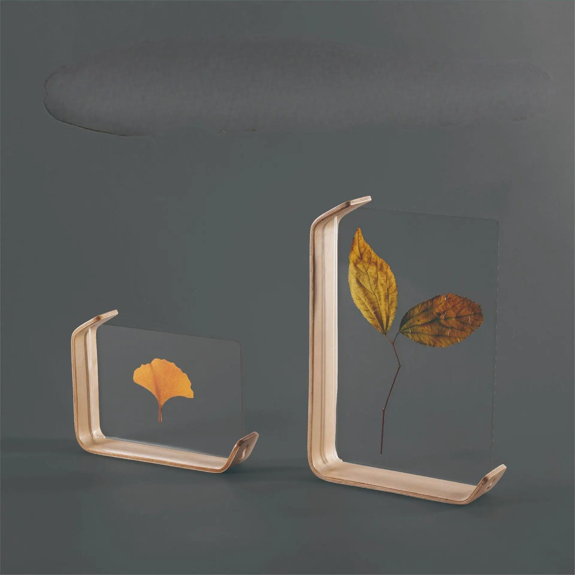 Wood photo frame with acrylic photo frame