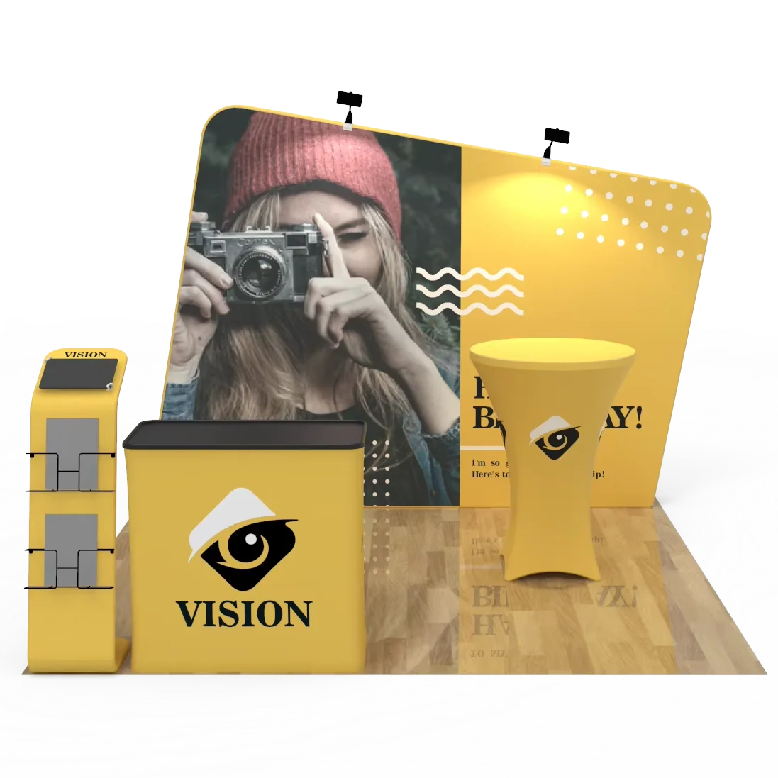 Quick set up  special design  10*10 exhibition booth display system