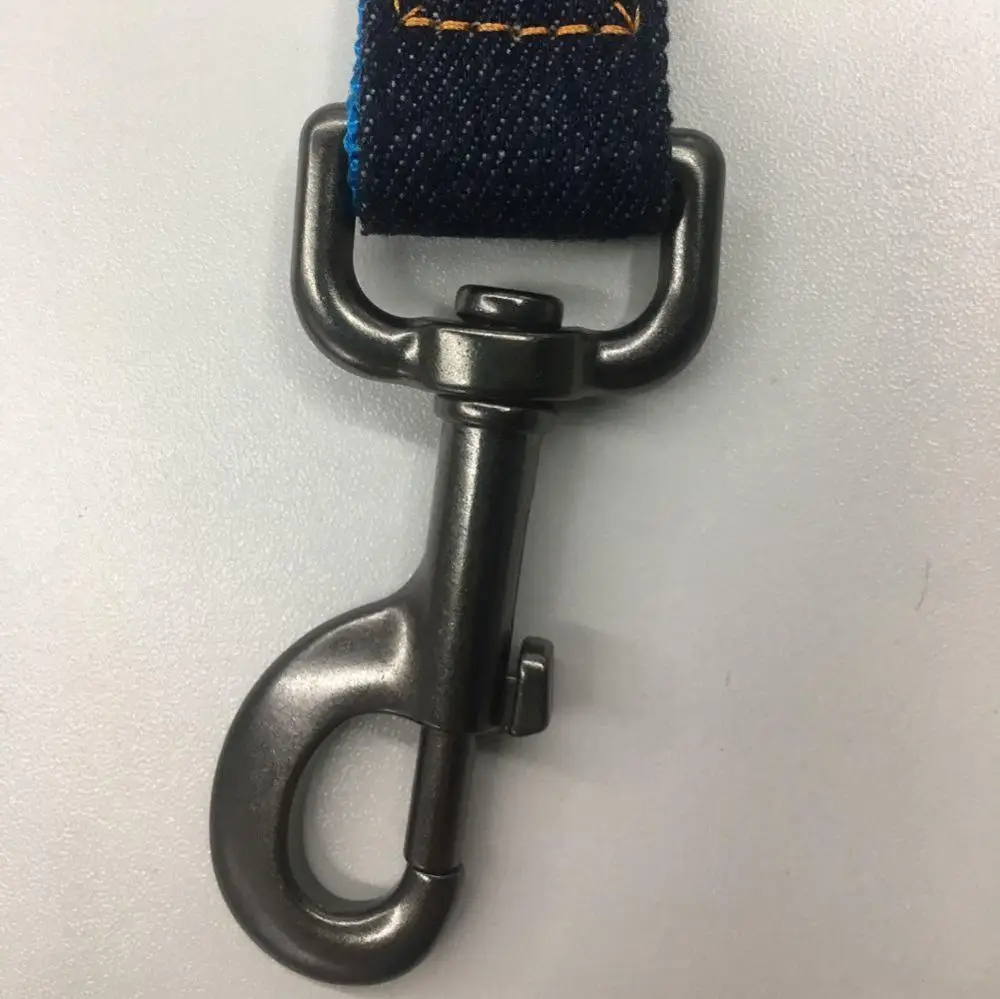 
Hot Selling High Quality Pet Product Dog Leash Costom Design Reflective Polyester&jean and Nylon BREAKAWAY Personalized Print 