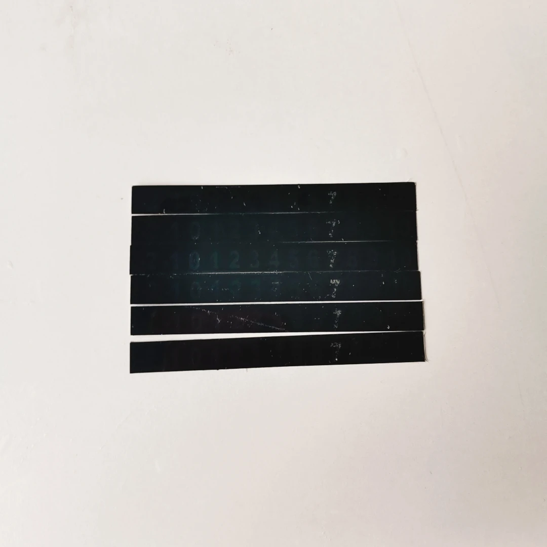 Disposable LCD Room Thermometer Strip 2-10C Liquid Crystal Stickers