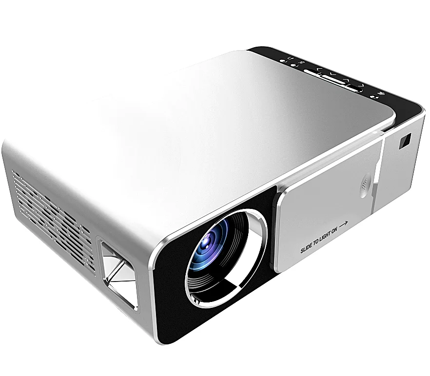 T6 LED Video Projector HD 720P Portable Option Android Wifi Beamer Support 4K Full HD 1080p Home Theater Cinema