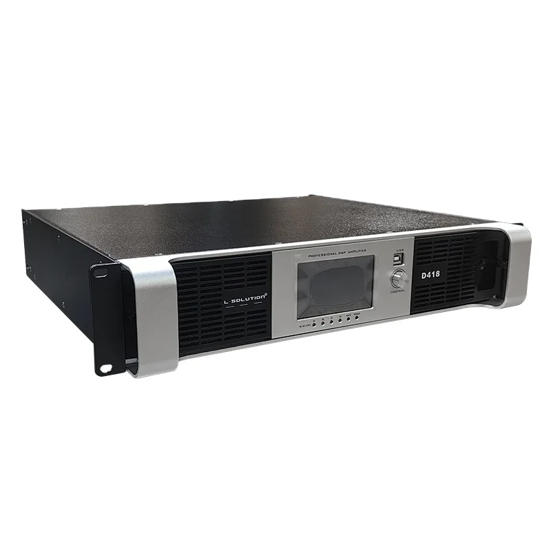 D series D418 с усилителями DSP аудио усилитель звука линейный массив сабвуфер 4-канальный мощности Профессиональный