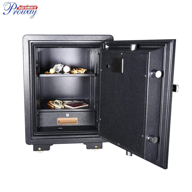 High Quality Heavy Duty Luxury Home LCD Display Electronic Security Digital Fireproof Caja Fuerte Fingerprint Safe Box