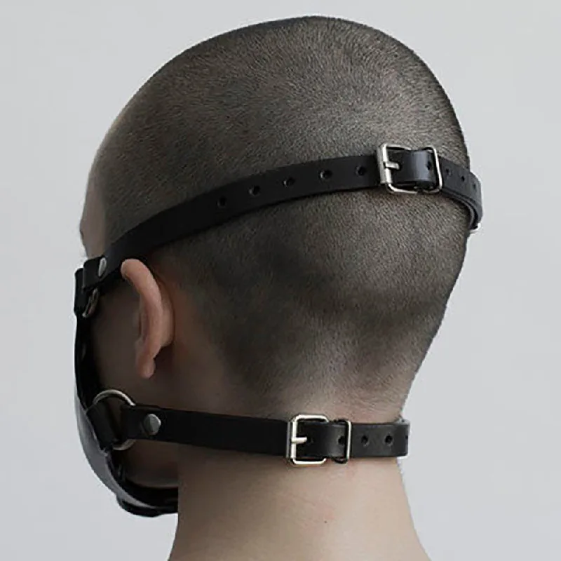 Selling PU leather punk mask sex role-playing SM slave game conditioning mask props