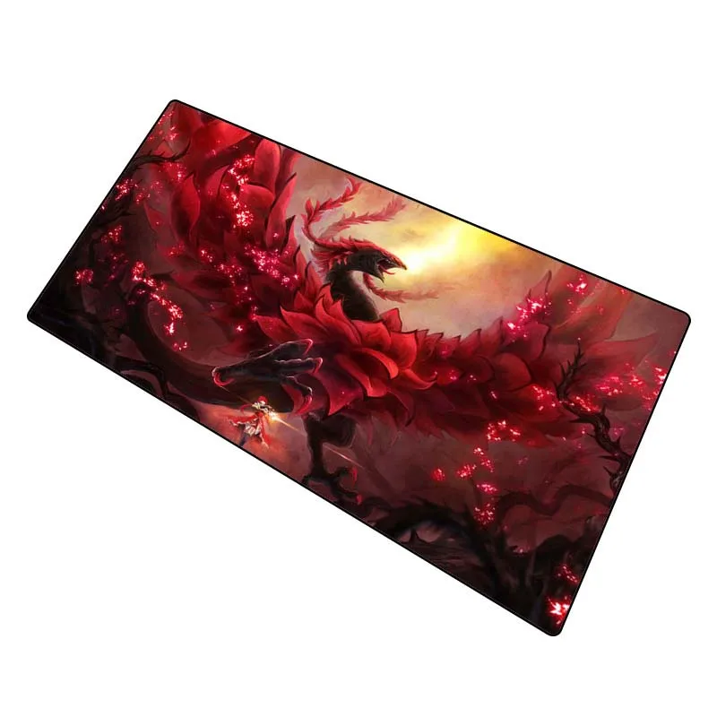wholesale custom Rubber Backing With a Fabric Top Yugioh Playmat