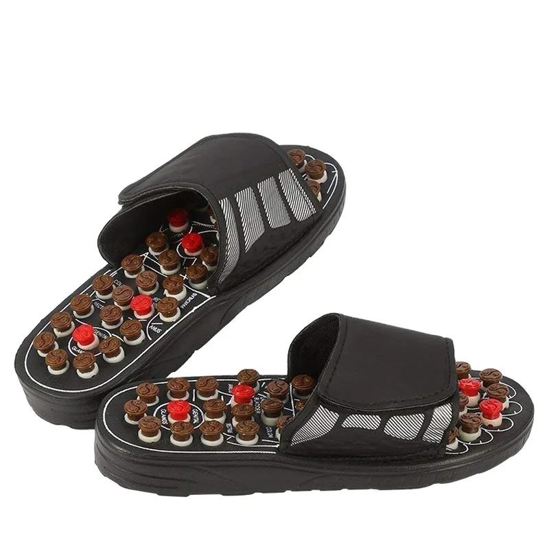 Foot Massage Slippers Acupuncture Therapy Massager Shoes For Foot Acupoint Activating Reflexology Feet Care Massageador Sandal