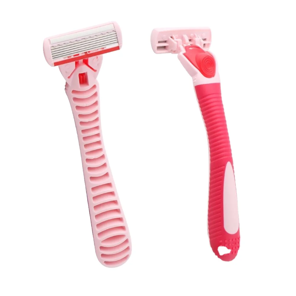 Wholesale price for high quality 6 blade shaving razor with replacement blades
